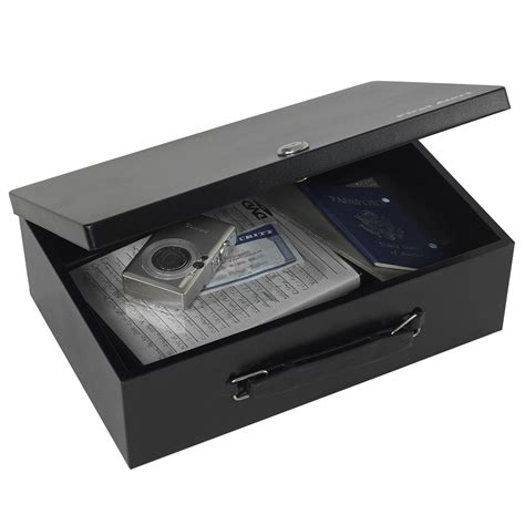 metal storage box with lock and key|lockable metal storage boxes.